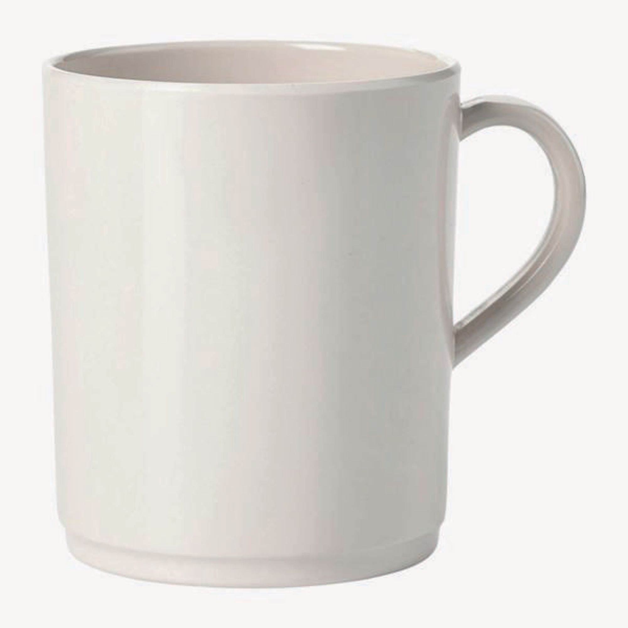 White Melamine Tableware - 310ml Mugs